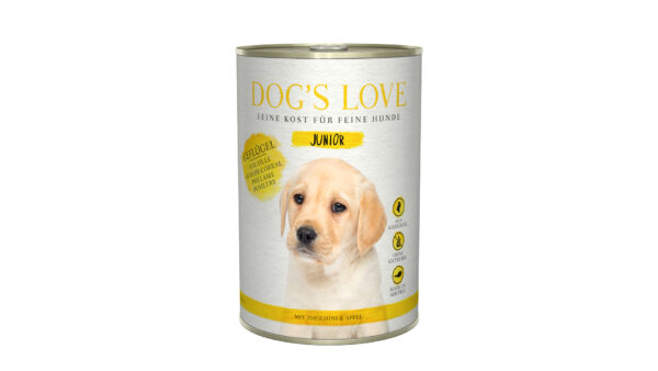 DOGSLOVE JUNIOR Geflügl 400gD