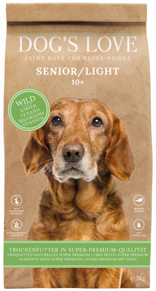 DOGSLOVE Senior Wild 2kg