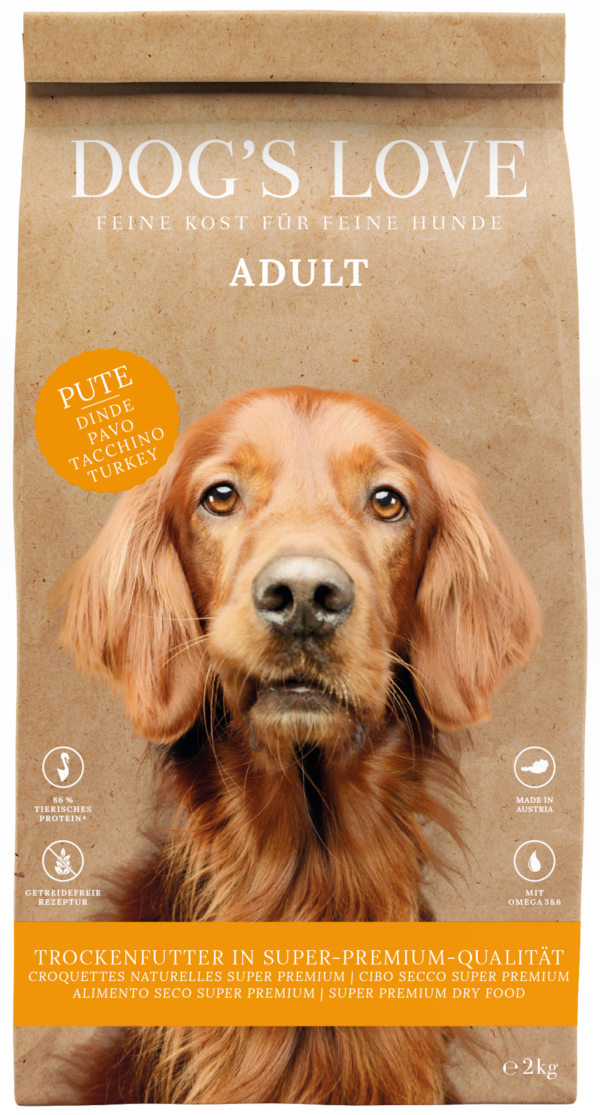 DOGSLOVE Pute 2kg