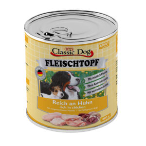 Classic Dog Fleischtopf Huhn 800gD