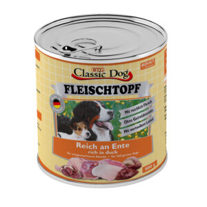 Classic Dog Fleischtopf Ente 800gD