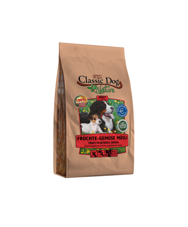 Classic Dog Nature Früchte-Gemüse Müsli 1kg
