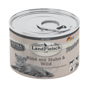Landfleisch Cat Kitten Rind Huhn195gD