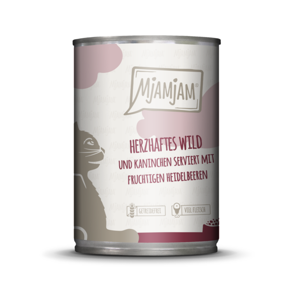 MjAMjAM Katze Wild+Kaninchen 400gD