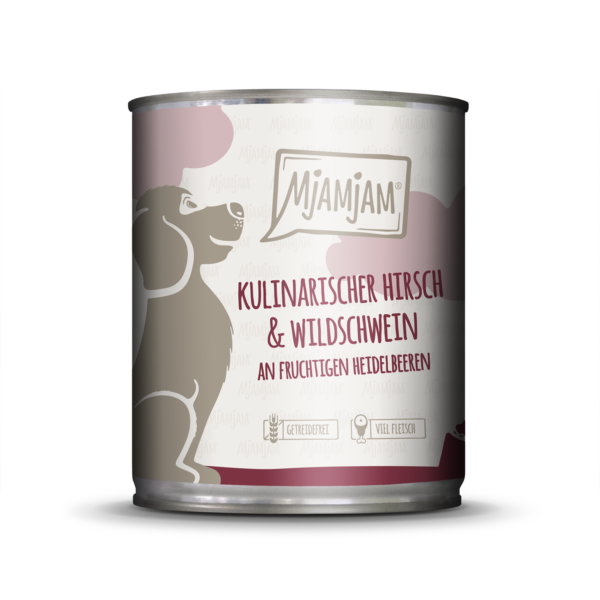 MjAMjAM Hund Hirsch+Wildschw+Preis.800gD