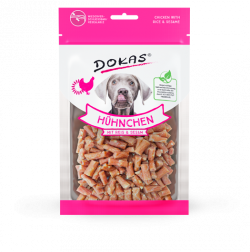 Dokas DOG Hühn+Reis+Sesam 70g