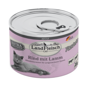 Landfleisch Cat Past Rind+Lamm 195gD