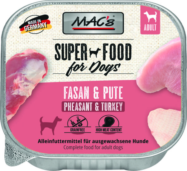 MAC's DOG Fasan & Pute 150g