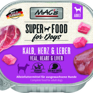 MAC's DOG Kalb, Herz & Leber 150g