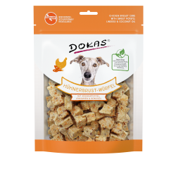 Dokas Hühnbr-Würf+Süsskar.150g