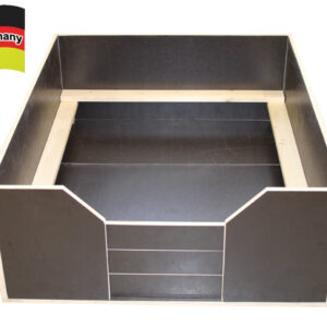 Easy-Hopper Wurfbox Komfort mit Welpenschutz 120x100cm