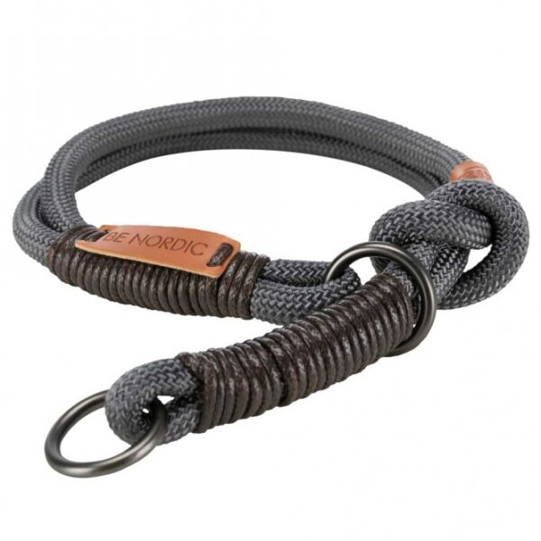 Trixie BE NORDIC Zug-Stopp-Halsband - dunkelgrau - 35 cm – Bild 5