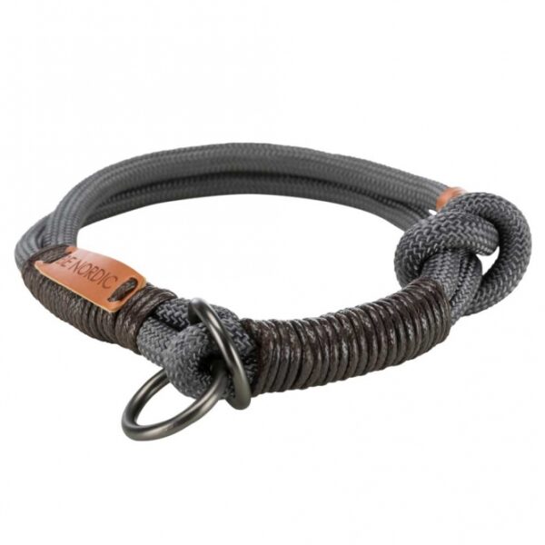 Trixie BE NORDIC Zug-Stopp-Halsband - dunkelgrau - 35 cm – Bild 3