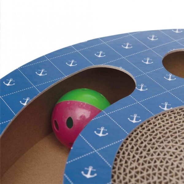 Trixie Kratztrommel aus Pappe mit Spielbällen – Bild 5